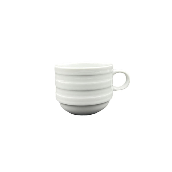 Turgla Lizbon dia.3.25Inch  h:2.5Inch  7 oz. Round White Porcelain Cup SKU: LIZ01CF00