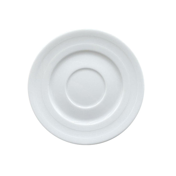 Turgla Lizbon dia.5.75Inch  Round White Porcelain Saucer SKU: LIZ01CT00