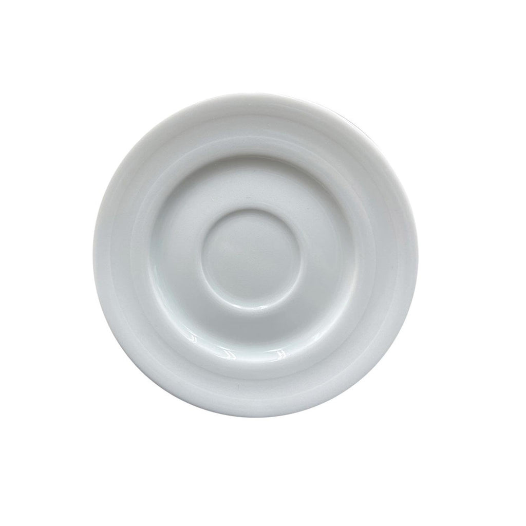 Turgla Lizbon dia.4.5Inch  Round White Porcelain Saucer SKU: LIZ01KT00