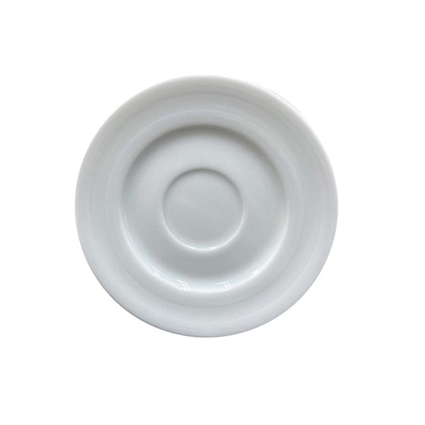 Turgla Lizbon dia.4.5Inch  Round White Porcelain Saucer SKU: LIZ01KT00
