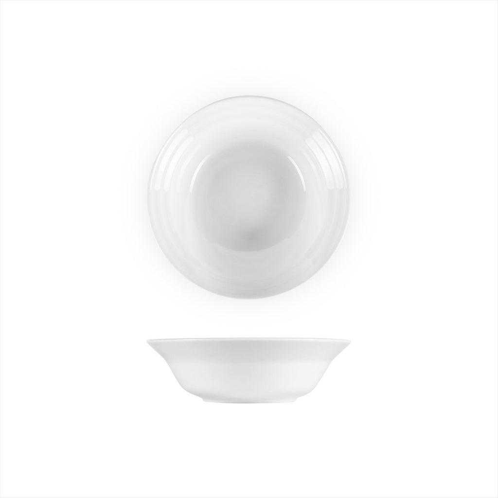 Turgla Lizbon dia.7.25Inch  h:2.25Inch  24 oz. Round White Porcelain Bowl SKU: LIZ19KK00
