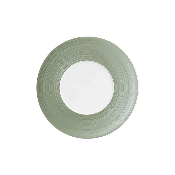 Jl Coquet HEMISPHERE Khaki Green - Dessert Plate - 8.3 in SKU: HEM1028BS0063