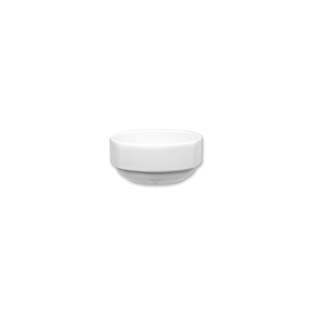 Turgla Mimoza dia.4.75Inch  h:2Inch  12 oz. Round White Porcelain Bowl SKU: MRS12JK00