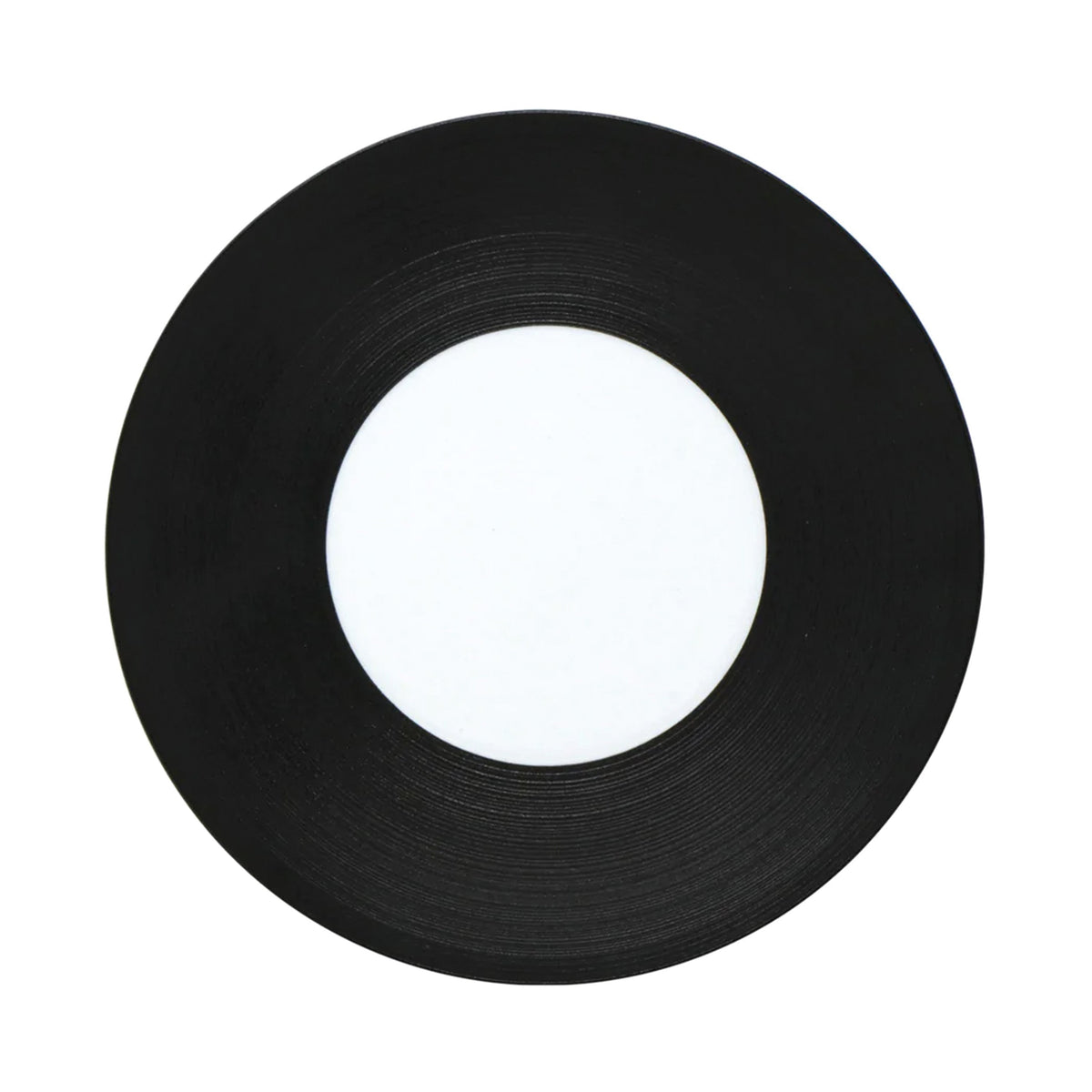Jl Coquet HEMISPHERE Black Bakelite - 29 cm Plate - 11.6 in SKU: HEM1002BS0167