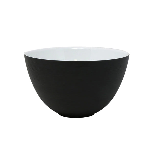 Jl Coquet HEMISPHERE Black Bakelite - Medium Salad Bowl - 8.5 in SKU: HEM5054BS0167