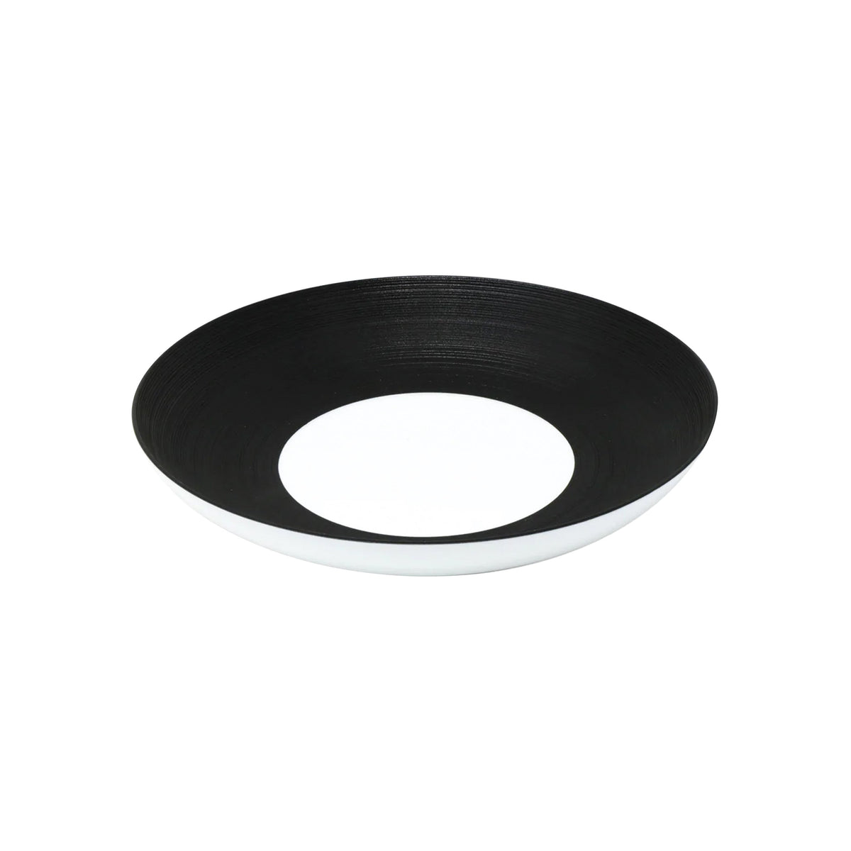 Jl Coquet HEMISPHERE Black Bakelite - MM Pasta Plate - 9.4 in SKU: HEM1009BS0167