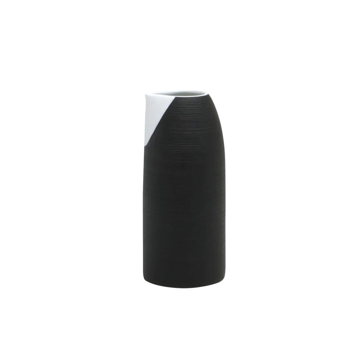 Jl Coquet HEMISPHERE Black Bakelite - Large Sake Bottle - 5.7 fl oz SKU: HEM6066BS0167