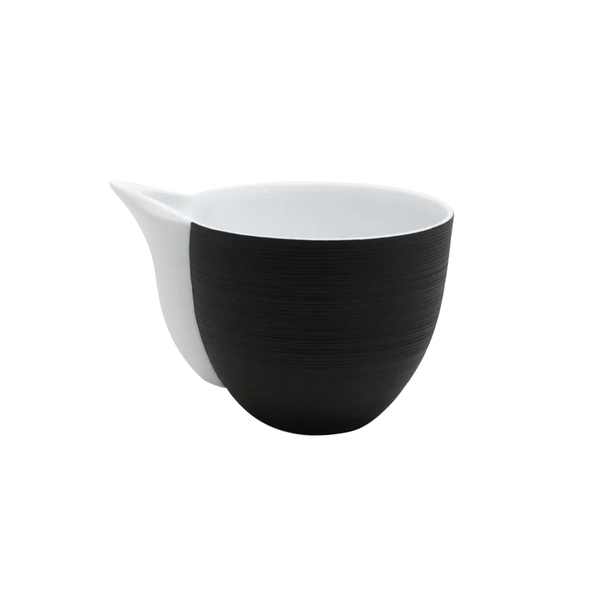 Jl Coquet HEMISPHERE Black Bakelite - Creamer GM - 8.5 fl oz SKU: HEM4026BS0167