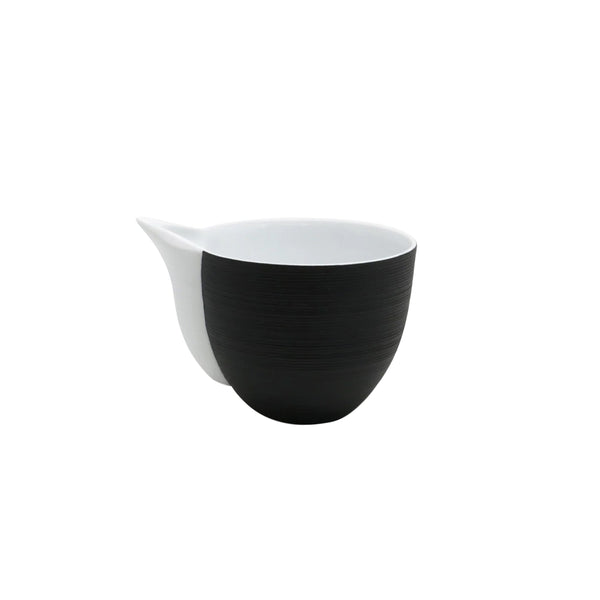 Jl Coquet HEMISPHERE Black Bakelite - Small Creamer - 5.1 fl oz SKU: HEM4030BS0167