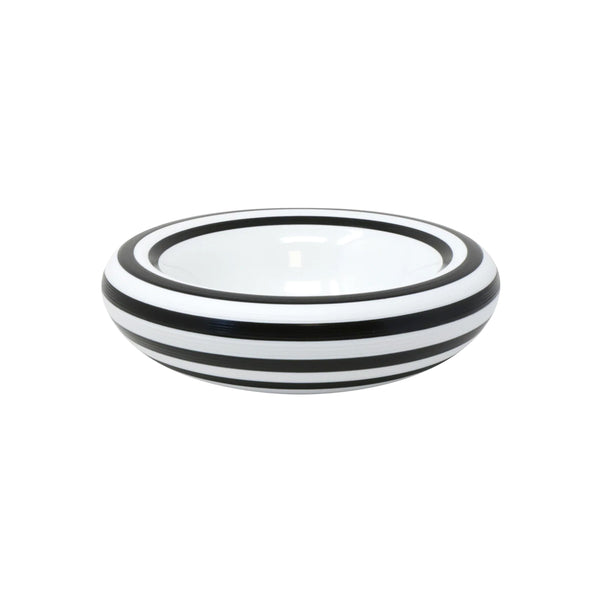 Jl Coquet HEMISPHERE Striped Black Bakelite - Bubble 11 cm - 6.8 fl oz SKU: HEM2015BS0177