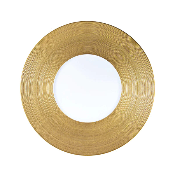 Jl Coquet HEMISPHERE Gold - Flat plate - 10.6 in SKU: HEM1034BSA002