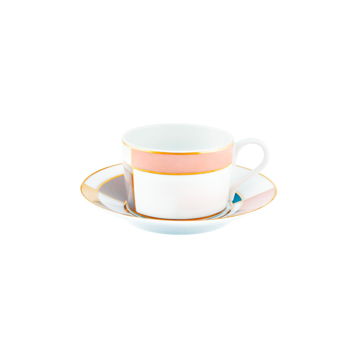 Jl Coquet QUARTET - Pair of teacup and saucer - 5.4 fl oz SKU: CYL3024BBA097