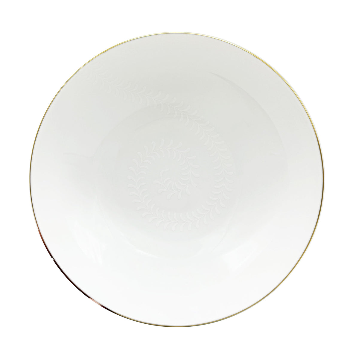Jl Coquet ARJUNA White Fillet Gold - Deep Dish - 11.6 in SKU: HOR5029BBA096