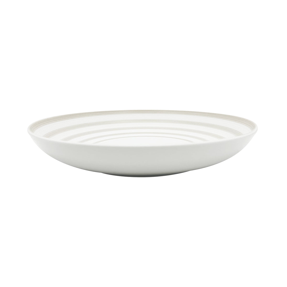 Jl Coquet Hemisphere Striped Vanilla - Deep Dish - 11.6 in SKU: HEM5029BS0082