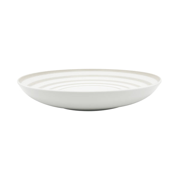 Jl Coquet Hemisphere Striped Vanilla - Deep Dish - 11.6 in SKU: HEM5029BS0082