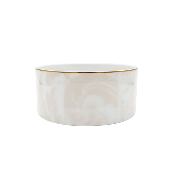 Jl Coquet Indian Women's Pink Powder Pink Gold Trim - Individual Dish MM - 5.1 x 2.4 in SKU: CYL5036BBA107