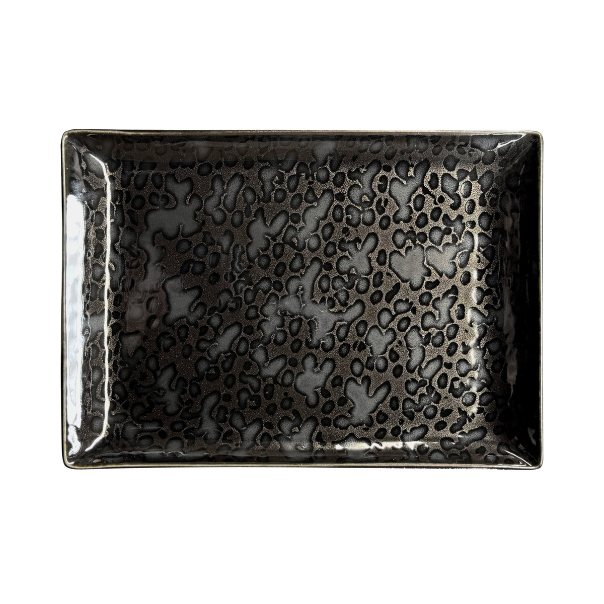 JL Coquet  JUNGLE - Plateau rectangulaire GM   40 x 21 cm  SKU: ACC1038JUBKNPAI000
