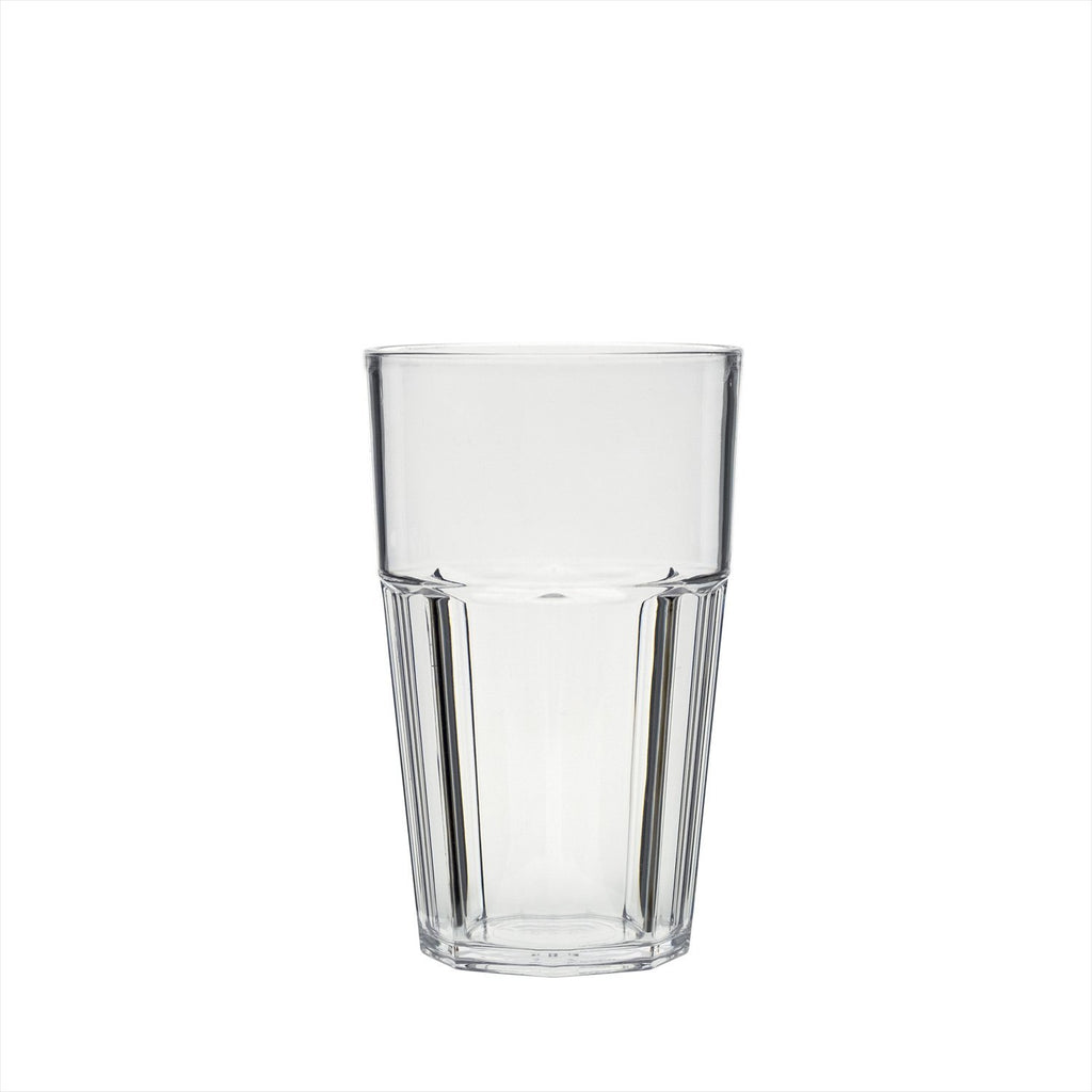 Turgla Casablanca dia.3.25Inch  h:5.25Inch  14 oz. Round Clear Polycarbonate Tumbler SKU: R-CSBTMB400CLR