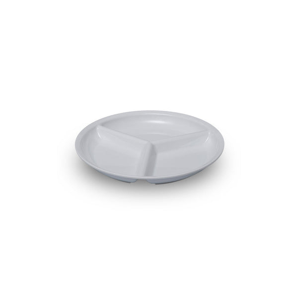 Turgla Rubikap Delta dia.9Inch  Round White Polycarbonate Plate SKU: R-PCCPP23DU00