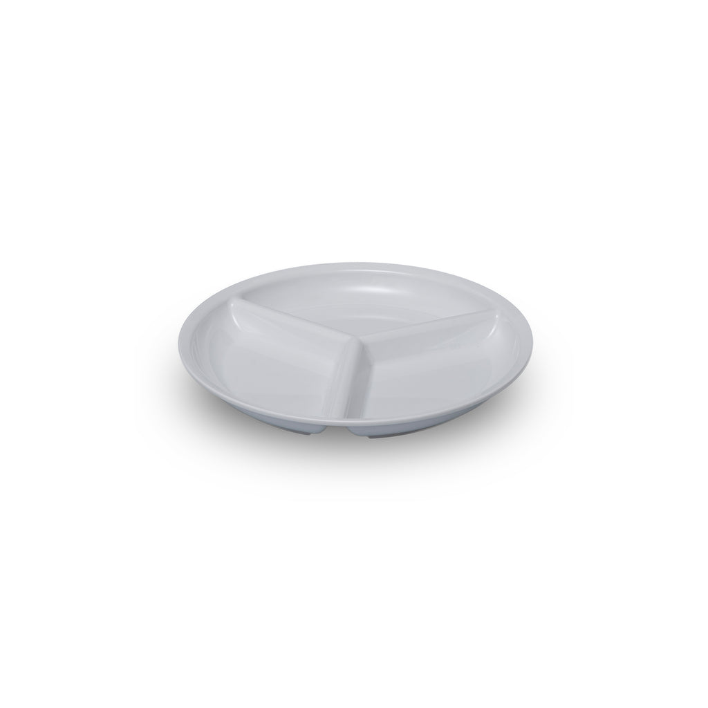 Turgla Rubikap Delta dia.9Inch  Round White Polycarbonate Plate SKU: R-PCCPP23DU00