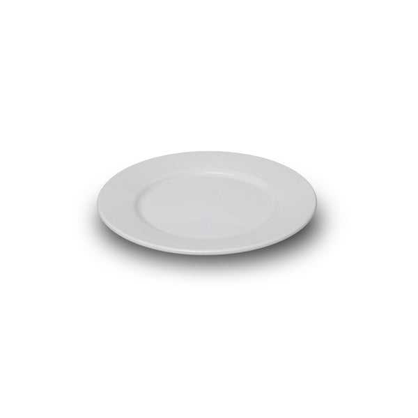 Turgla Rubikap Delta dia.9Inch  Round White Polycarbonate Plate SKU: R-PCPF23DU00