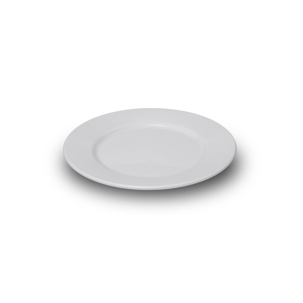 Turgla Rubikap Delta dia.9.75Inch  Round White Polycarbonate Plate SKU: R-PCPF25DU00