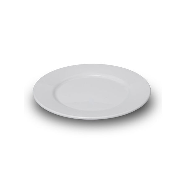 Turgla Rubikap Delta dia.11Inch  Round White Polycarbonate Plate SKU: R-PCPF28DU00