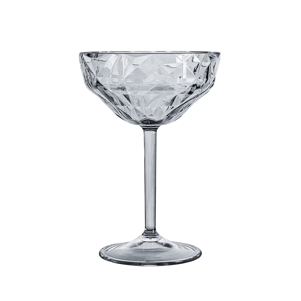Turgla Premium dia.4.25Inch  h:6.25Inch  9 oz. Round Charcoal Polycarbonate Goblet SKU: R-PRMGBL280CHR