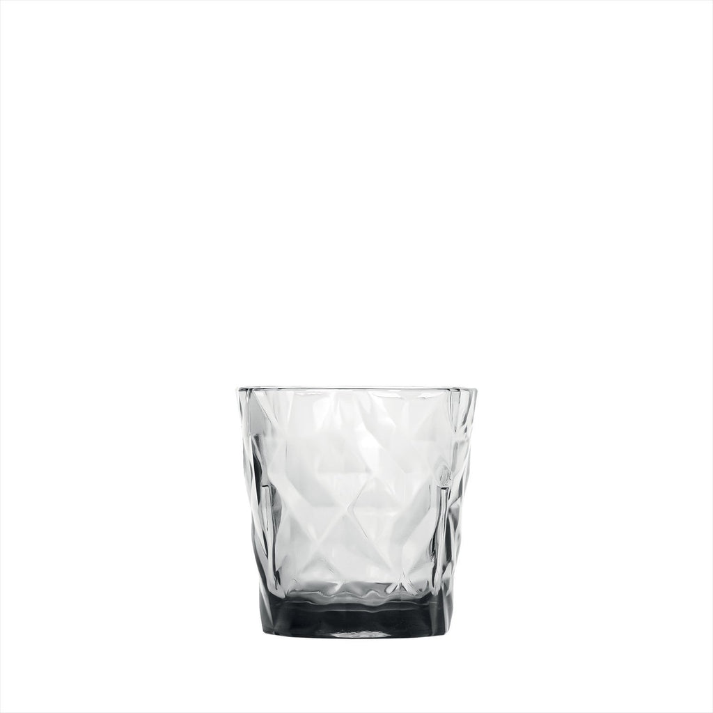 Turgla Prism dia.3.5Inch  h:3.5Inch  10 oz. Round Charcoal Polycarbonate Rocks/Old Fashioned SKU: R-PRSRCK250CHR