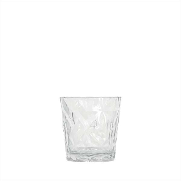 Turgla Prism dia.3.5Inch  h:3.5Inch  10 oz. Round Clear Polycarbonate Rocks/Old Fashioned SKU: R-PRSRCK250CLR