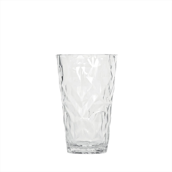 Turgla Prism dia.3.5Inch  h:5.5Inch  14 oz. Round Clear Polycarbonate High-Ball SKU: R-PRSTMB300CLR