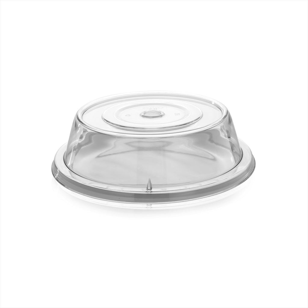 Turgla Rubikap Cover dia.9.5Inch  h:2.5Inch  Round Clear Polycarbonate Plate Cover SKU: R-SRVCVR242CLR