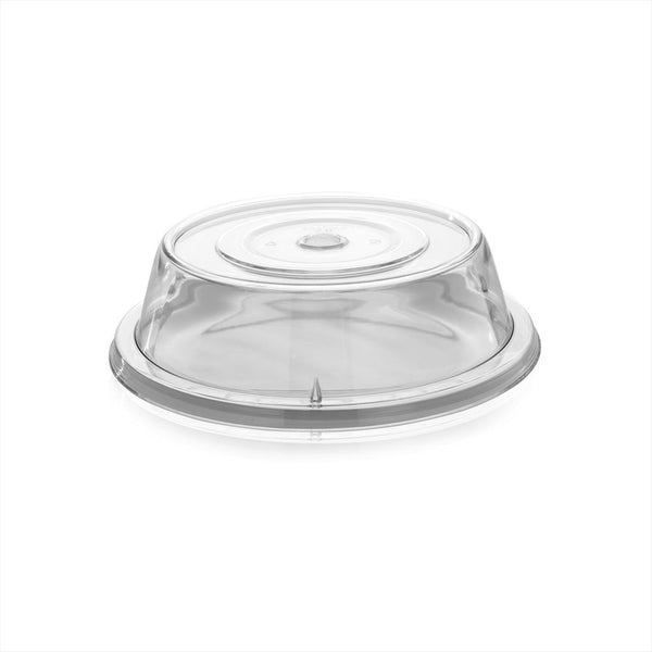 Turgla Rubikap Cover dia.9.5Inch  h:2.5Inch  Round Clear Polycarbonate Plate Cover SKU: R-SRVCVR242CLR