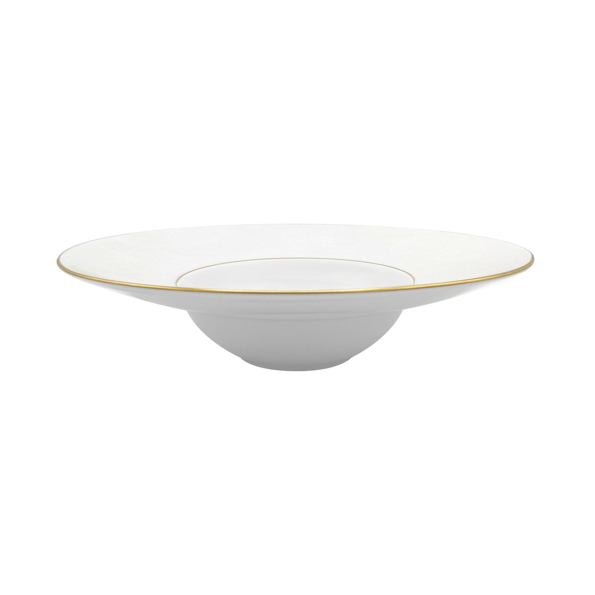 Jl Coquet Indian White on White with Gold Trim - Caviar Cooler - 11.4 in SKU: HOR1051BBP054