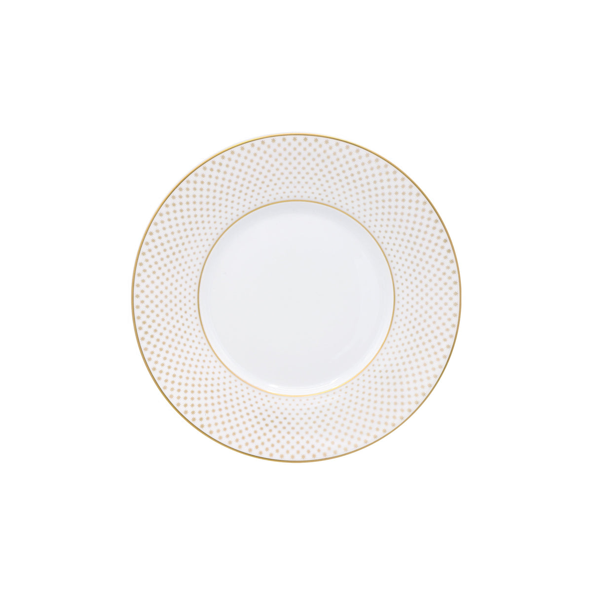 Jl Coquet Gold Rosette - Dessert Plate - 8.3 in SKU: MHV1028BBA141