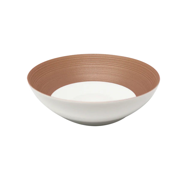 Jl Coquet HEMISPHERE Metallic Rose - Large Salad Bowl - 7.7 in SKU: HEM2013BS0048
