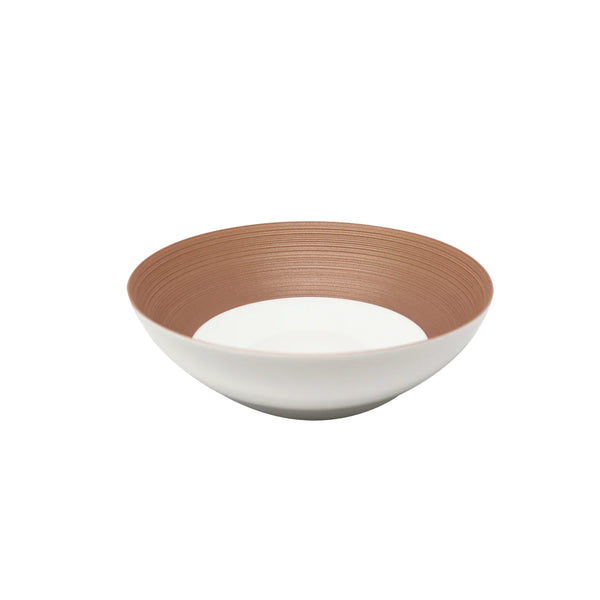 Jl Coquet HEMISPHERE Metallic Rose - Small Salad Bowl - 6.7 in SKU: HEM2014BS0048
