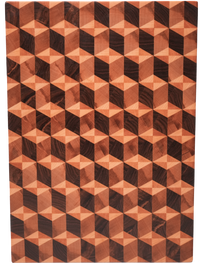 GRAIN BOARD Beech and walnut 17.72 x 11.81 x 1.18 inches #0547