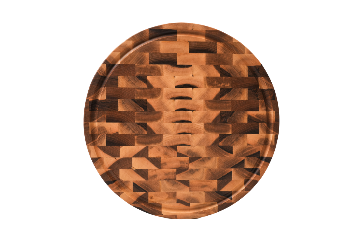 GRAIN BOARD White walnut 13.78 x 13.78 x 1.38 inches #0543/V1