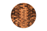 GRAIN BOARD White walnut 13.78 x 13.78 x 1.38 inches #0543/V1