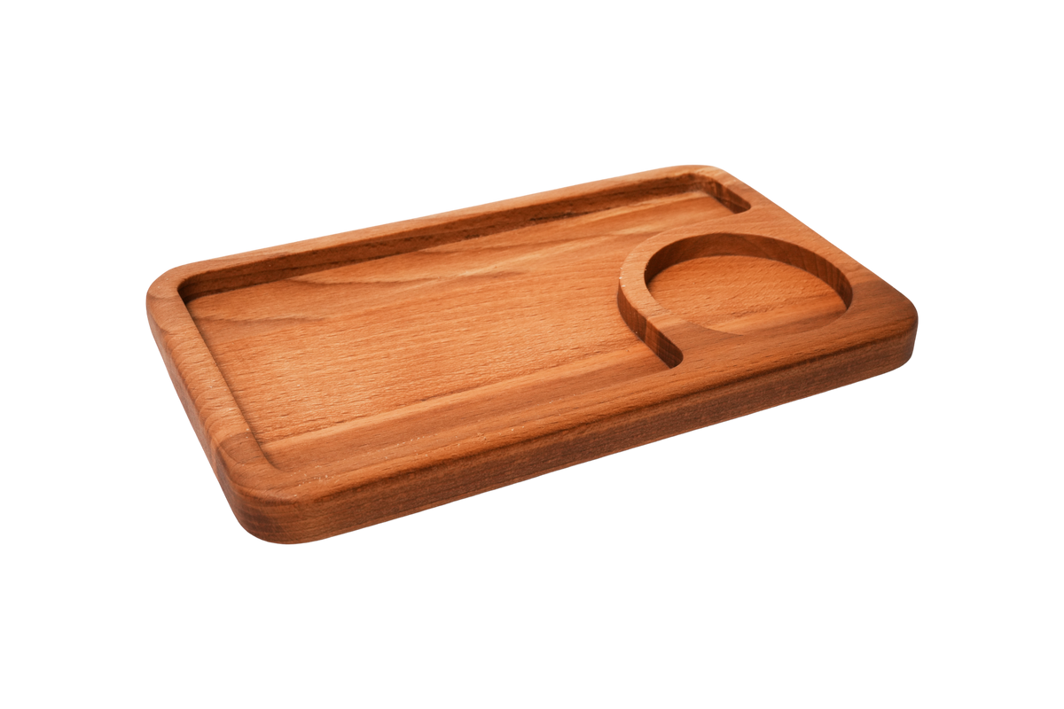 TRAY BLOCK Beech 7.87 x 4.72 inches #0524