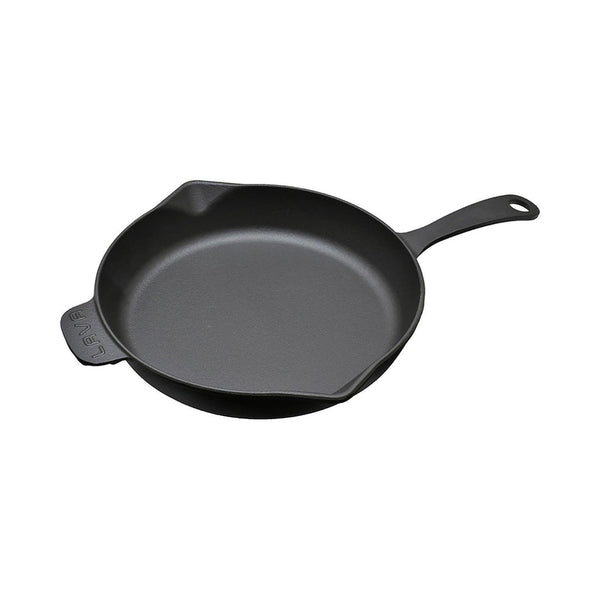 Turgla Cast Iron dia.11Inch  h:2Inch  Round Matte Black Cast Iron Skillet SKU: SKRND28BLK