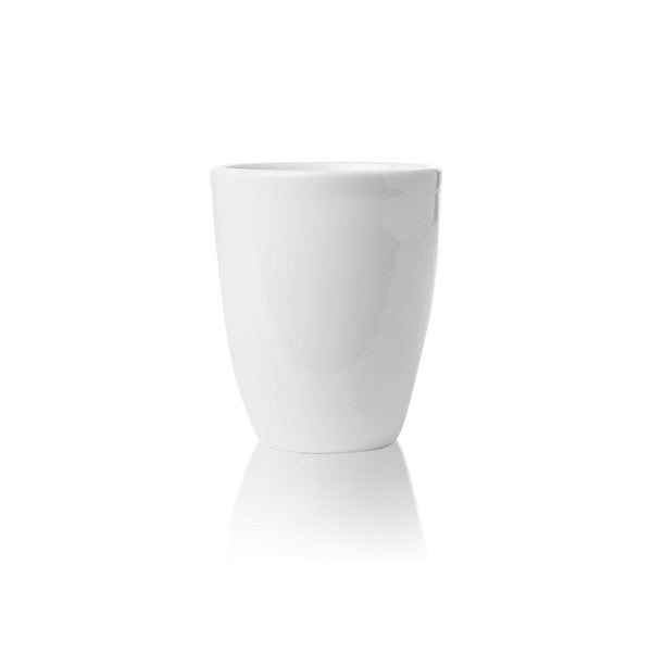 Turgla Santa Monica dia.3Inch  h:3.5Inch  8 oz. Round White Porcelain Mug SKU: SNO01MG00