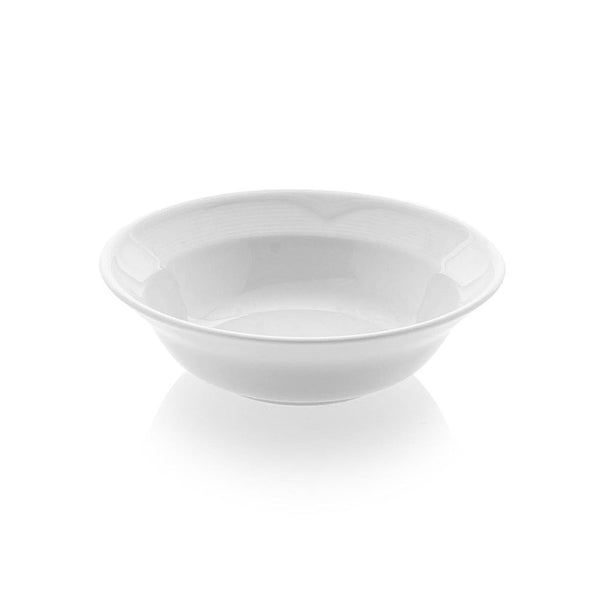 Turgla Saturn dia.6Inch  h:1.5Inch  12 oz. Round White Porcelain Bowl SKU: STR15KK00