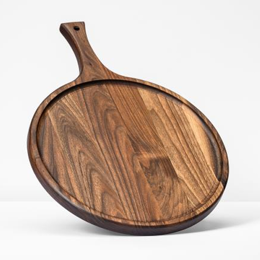 SERVING & CUTTING BOARD Black walnut 16.54 x 12.60 inches #0398/B1