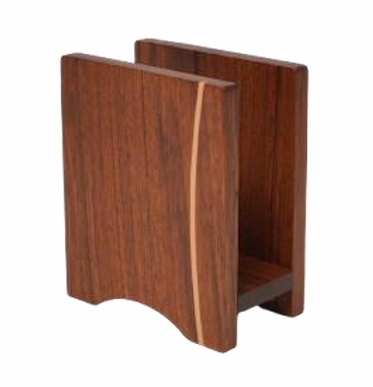 NAPKIN HOLDER Black walnut 5.12 x 3.94 inches #0533