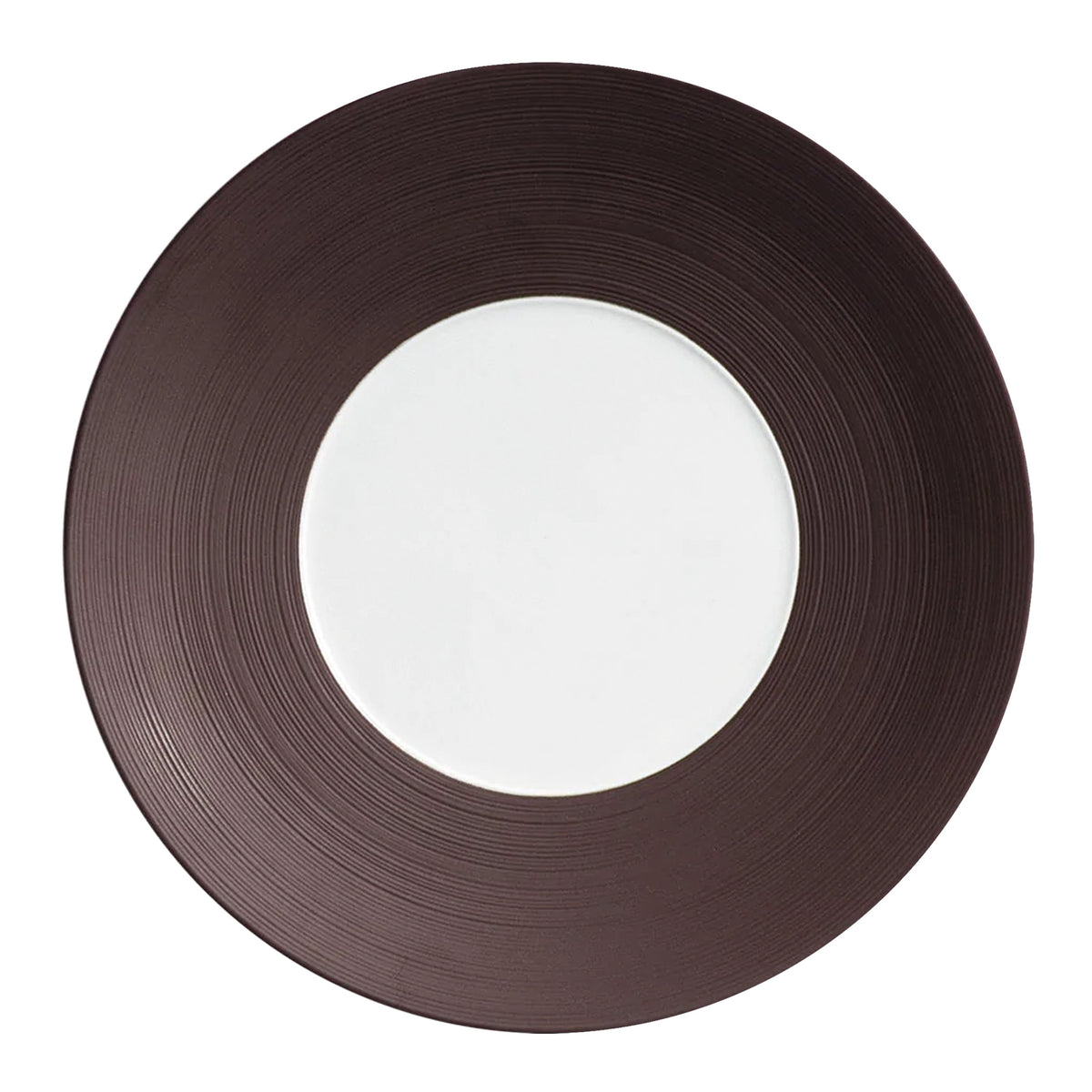 Jl Coquet HEMISPHERE Sepia - Presentation Plate - 12.6 in SKU: HEM1039BS0051