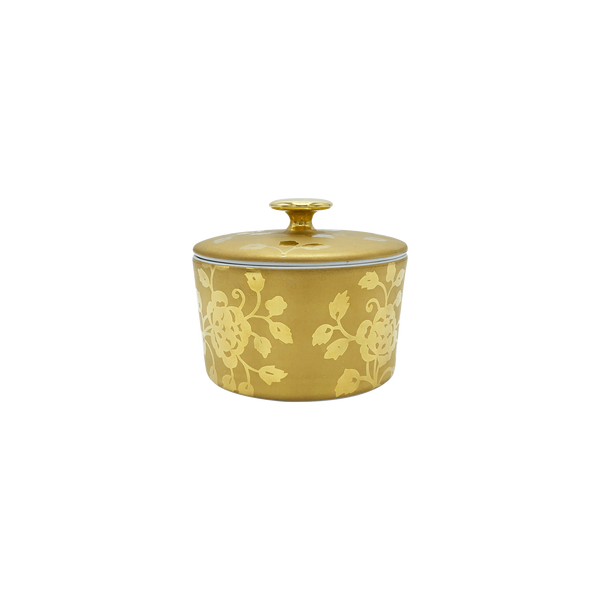 Jl Coquet THISTLES Gold Inlay - Sugar Bowl - 6.8 fl oz SKU: CYL4050BBA014