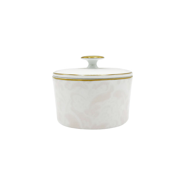 Jl Coquet INDIAN Powder Pink with Gold Trim - Sugar Bowl - 6.8 fl oz SKU: CYL4050BBA107