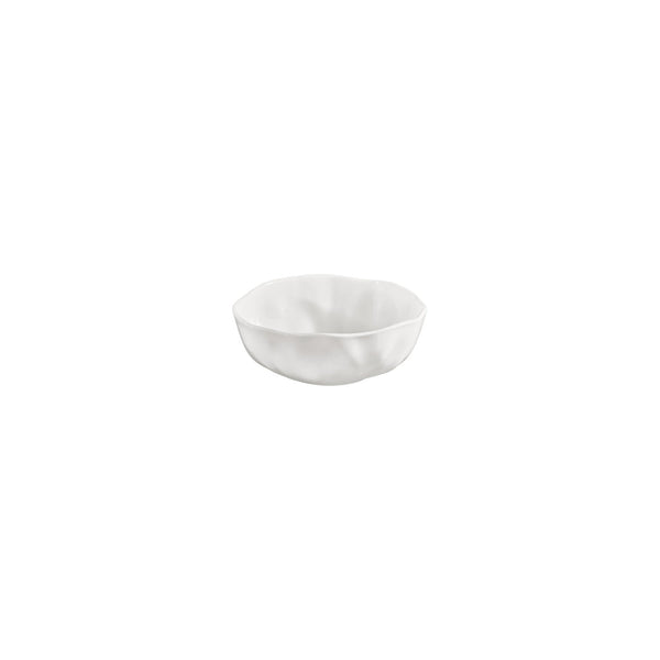 Turgla Amorf 6.25Inch  x 6.25Inch  x h:0Inch  20 oz. Organic Warm White Vitrified Bowl SKU: T-AFR16KS-12
